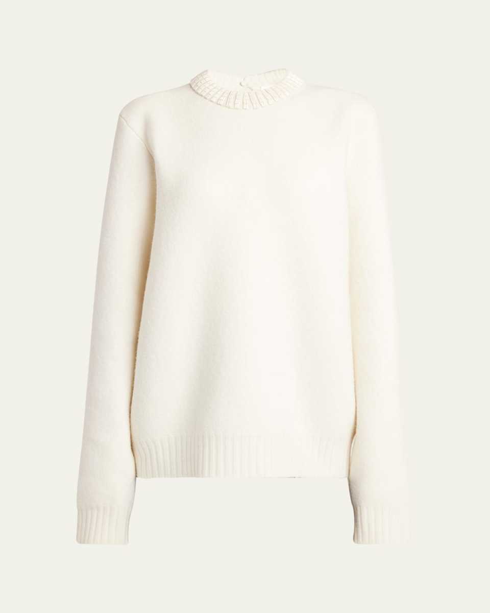 Cruise Beaded Wool Sweater